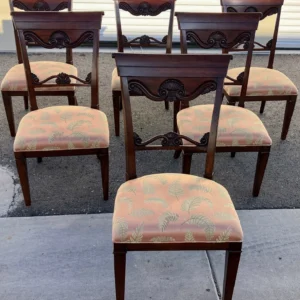 Vintage Drexel Heritage Upholstered Dining Chairs